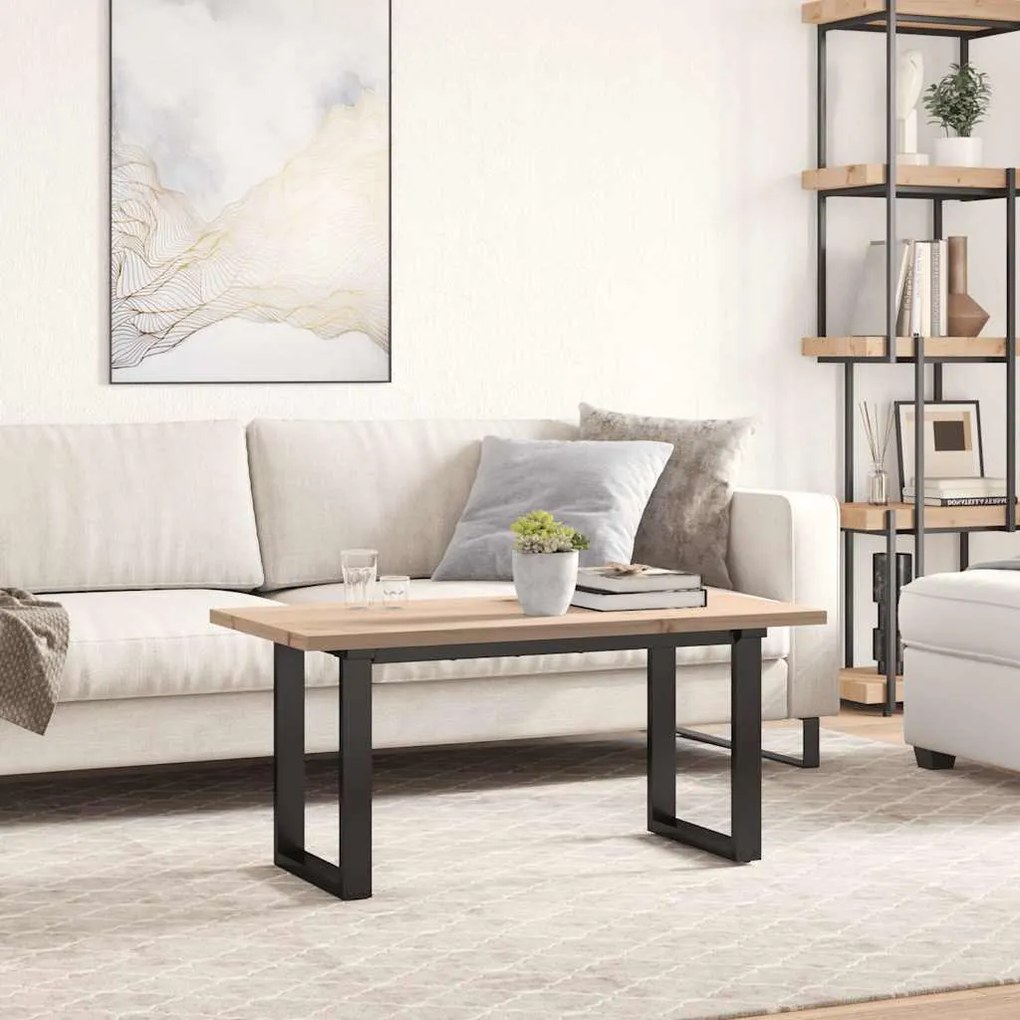 vidaXL Επιφάνεια Τραπεζιού Ορθογώνια 100x50x2,5 εκ. Μασίφ Ξύλο Πεύκο