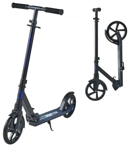 VEVOR Kick Scooter for Kids Ages 8+, Teens &amp; Adults, 2-Wheel Toddler Scooter with Adjustable Height Handlebar, Wide Anti-Slip Deck, Foldable Lightweight for Boys &amp; Girls up to 99.8 kg, Black + Purple