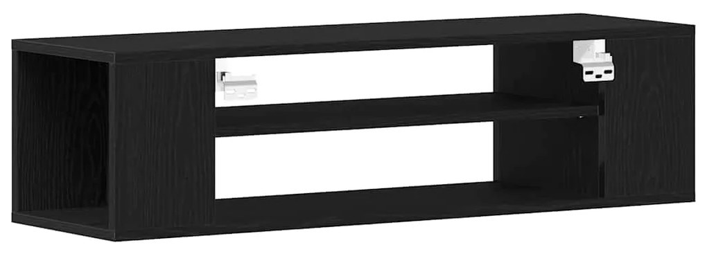 vidaXL Ντουλάπι TV Μαύρο 100 x 30 x 26.5 εκ Επεξεργασμένο ξύλο