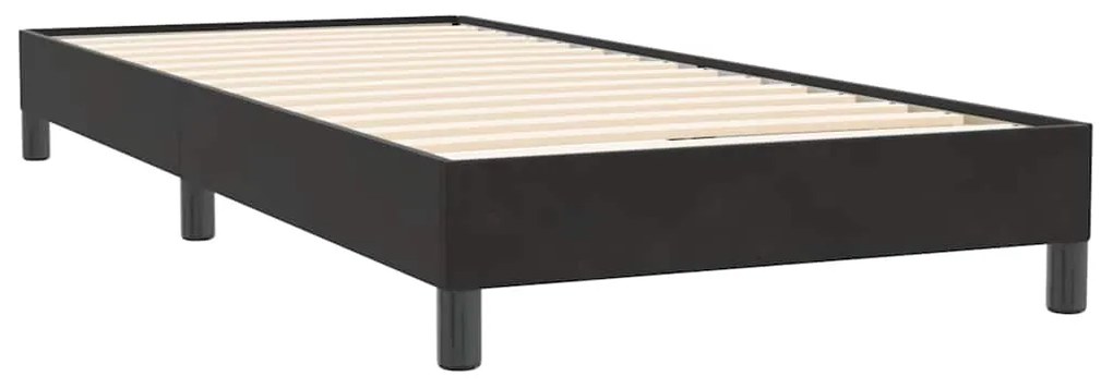 ΚΡΕΒΑΤΙ BOXSPRING ΜΕ ΣΤΡΩΜΑ ΜΑΥΡΟ 90X220 ΕΚ. ΒΕΛΟΥΔΙΝΟ 3317723