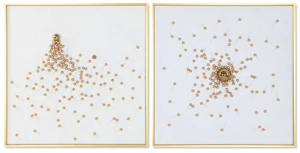 Καμβάς Home ESPRIT πολυστερίνη Καμβάς 100 x 3,5 x 100 cm