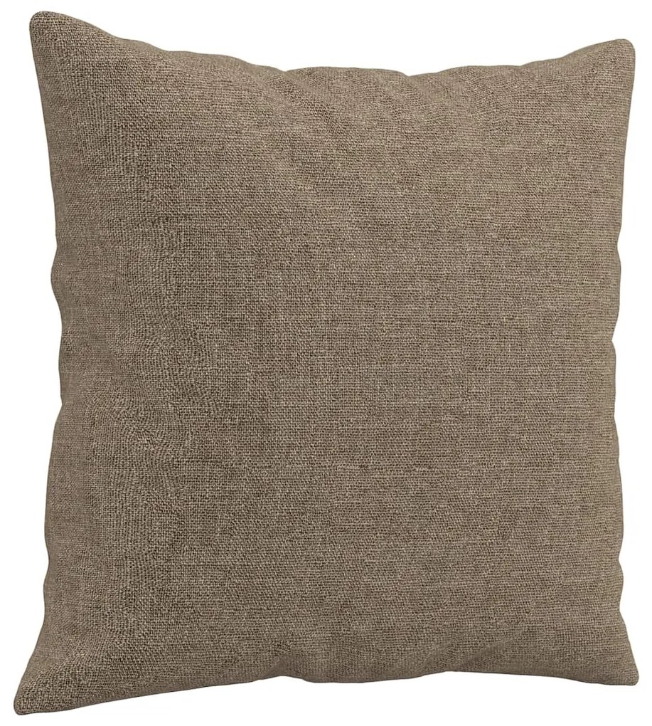 Μαξιλάρια Διακοσμητικά 2 τεμ. Taupe 40 x 40 εκ. Υφασμάτινα - Μπεζ-Γκρι