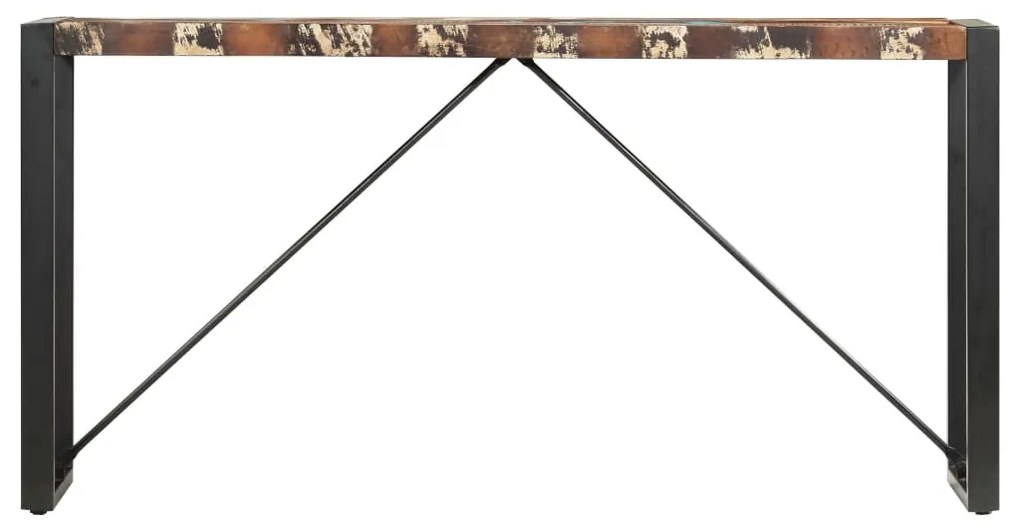 vidaXL Τραπέζι Κονσόλα 150 x 35 x 76 εκ. από Μασίφ Ανακυκλωμένο Ξύλο