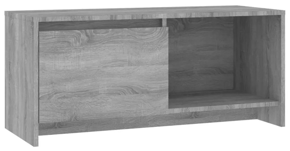 Έπιπλο Τηλεόρασης Γκρι Sonoma 90x35x40 εκ. Επεξεργ. Ξύλο 813018