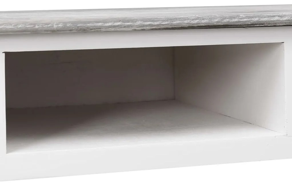 vidaXL Γραφείο Γκρι 110 x 45 x 76 εκ. Ξύλινο