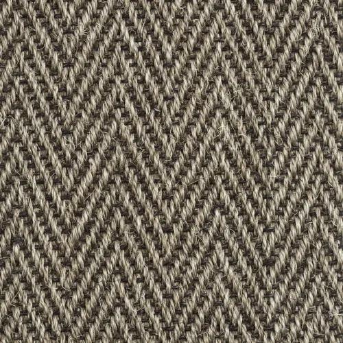 Φυσική ψάθα Bellevue 1415 - Recycled Cotton Ribbon - Grey