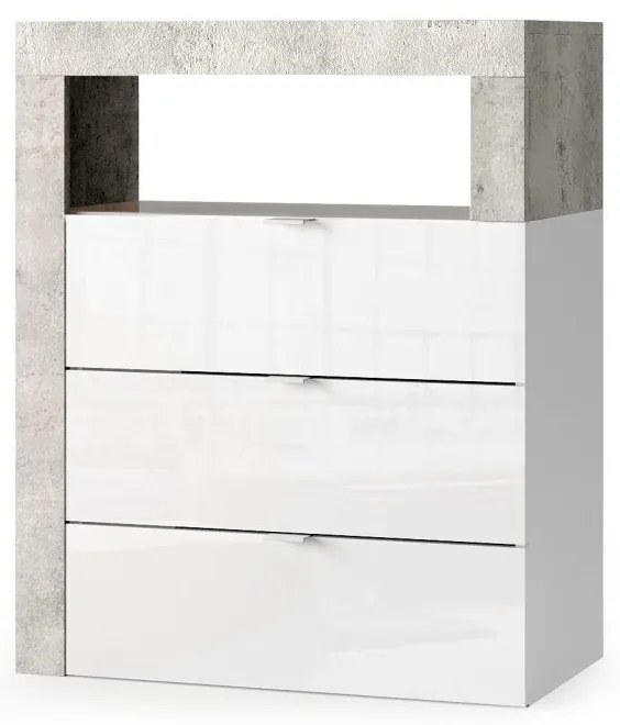 ΣΥΡΤΑΡΙΕΡΑ ΜΠΑΝΙΟΥ ΛΕΥΚΟ / ΚΑΦΕ 64x35x78