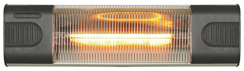 Termomax TR20GR Επιτοίχια Σόμπα Χαλαζία 2000W Μαύρη