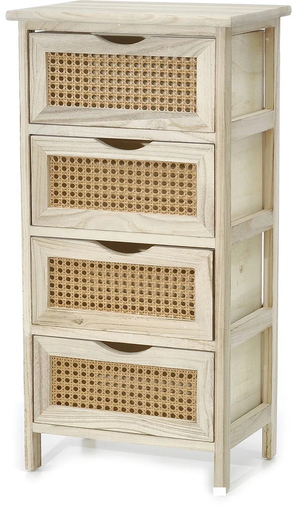 Ντουλάπι Φυσικό Ξύλο/Ρατάν 36.5x26.5x73cm