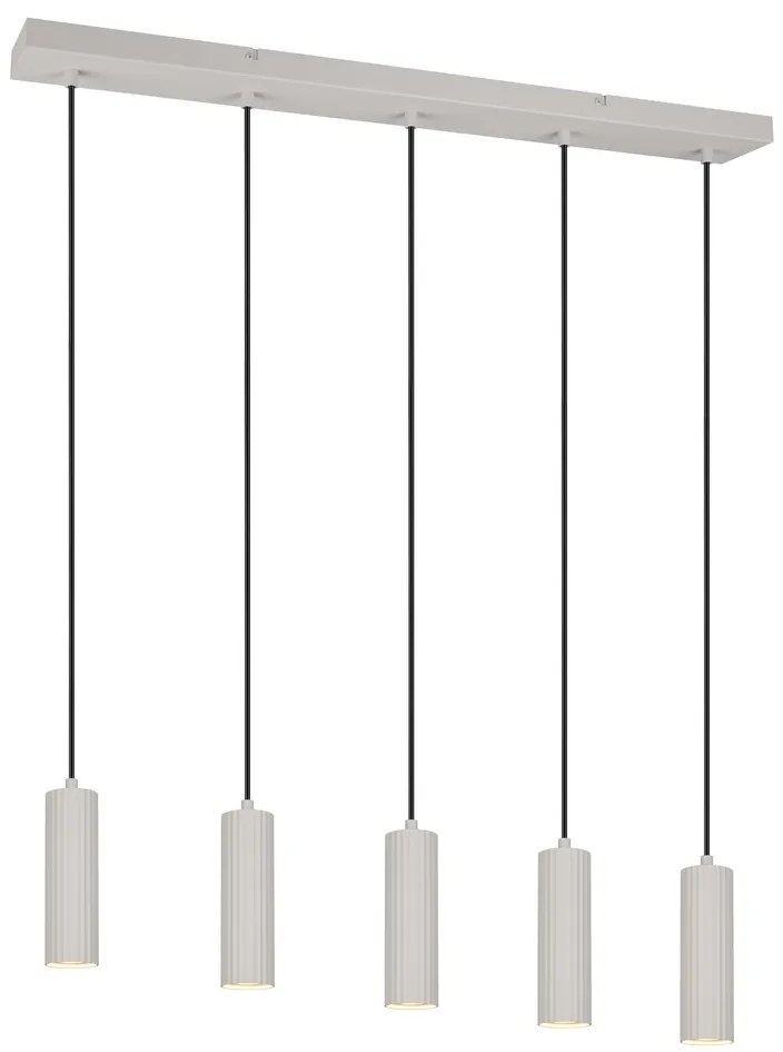 Φωτιστικό Κρεμαστό Trio Lighting SOKA 367700576 Γκρι (Grey)