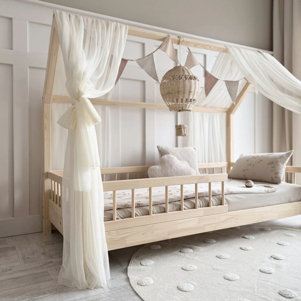 Κουρτίνα Οροφής Bianco Bed Vanilla Voile  Luletto