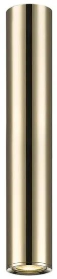 Σποτ Φωτιστικό Οροφής Ατσάλι Ballet H35 Φ6 Viokef 4265101 Χρυσό