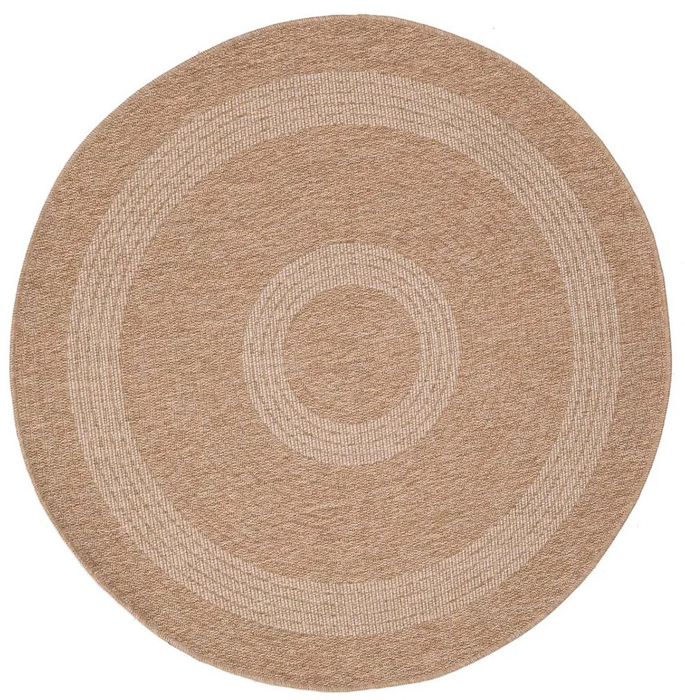 Στρογγυλό Χαλί Καλοκαιρινό (Φ200) Royal Carpet Avanos 8866 White