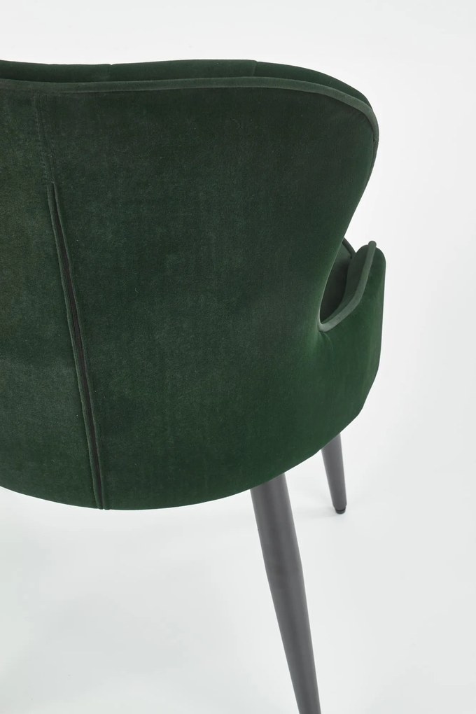 K366 chair, color: dark green DIOMMI V-CH-K/366-KR-C.ZIELONY