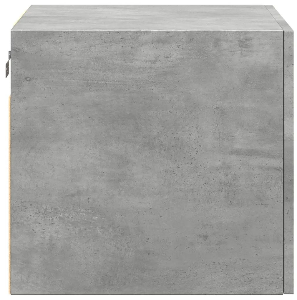 vidaXL Ντουλάπι Τοίχου Γκρι Σκυρ. 50x42,5x40 εκ. Επεξεργασμένο Ξύλο