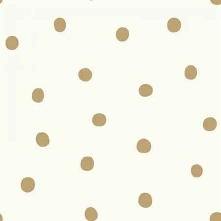 Αυτοκόλλητη Ταπετσαρία Gold Dots Peel KAL.RMK9012