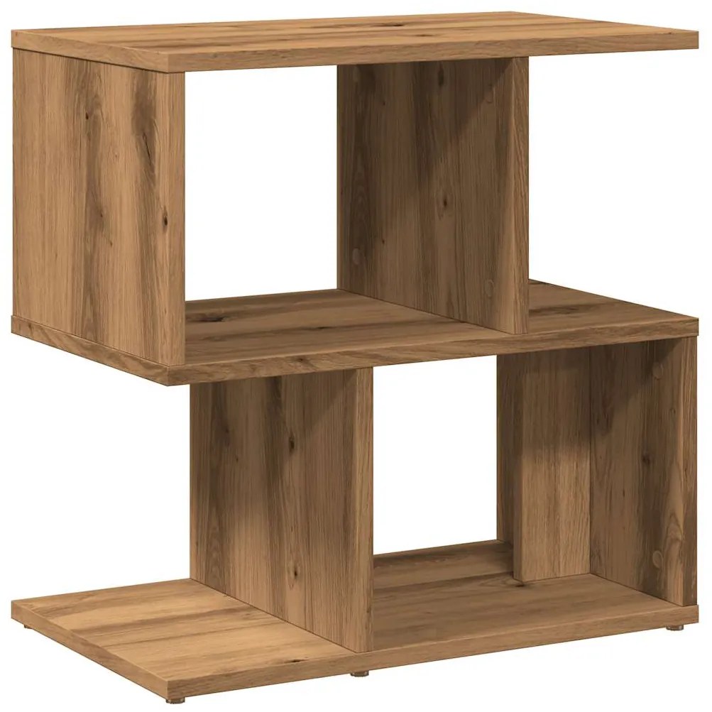 vidaXL Κομοδίνα 2 τεμ Artisan Oak 50x30x51,5 cm Κατασκευασμένο ξύλο