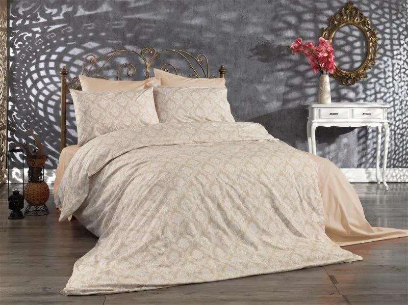 Πάπλωμα Polycotton Μονό 160x240εκ. Οφηλία 275 Beige DimCol