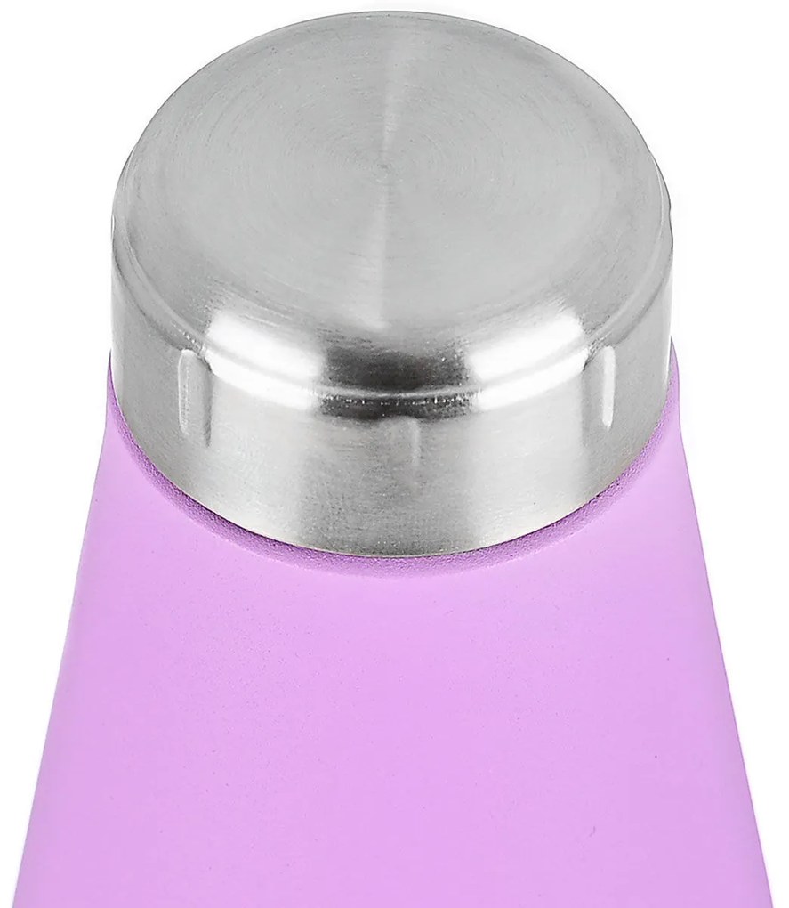 Μπουκάλι Θερμός Travel Flask Save The Aegean Lavender Purple 500ml - Estia