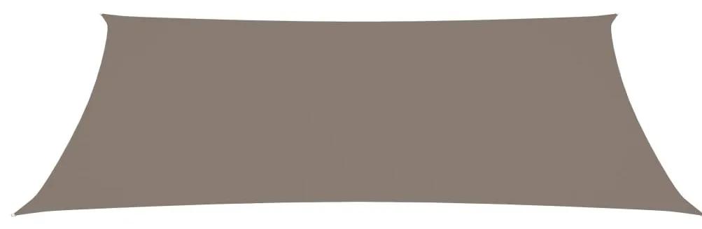 Πανί Σκίασης Ορθογώνιο Taupe 5 x 8 μ. από Ύφασμα Oxford - Μπεζ-Γκρι