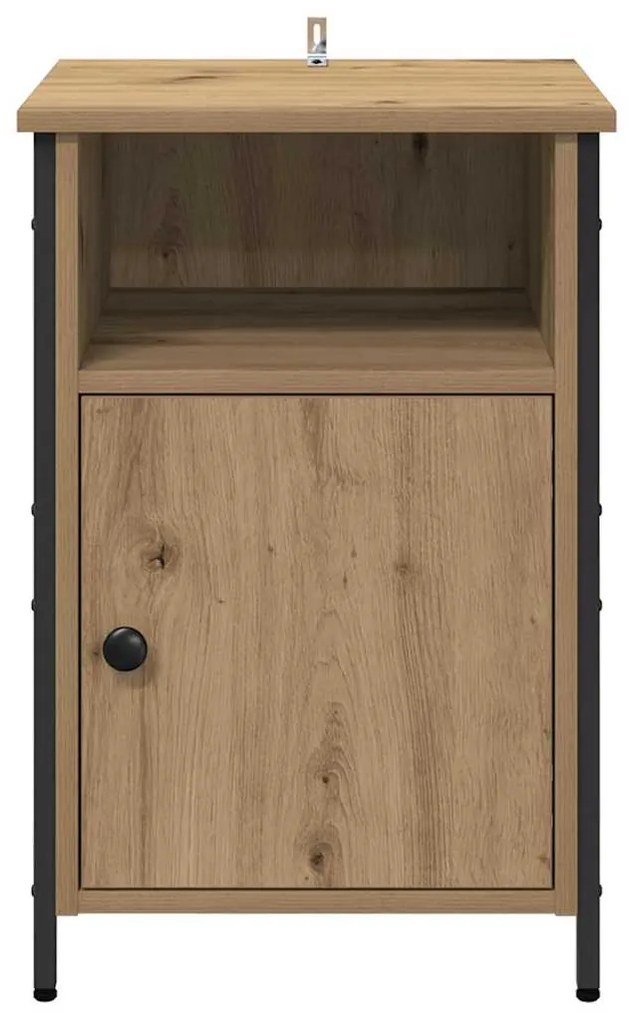 vidaXL Κομοδίνο 2 pcs Artisan Oak 40 x 42 x 60 εκ. Επεξεργασμένο ξύλο