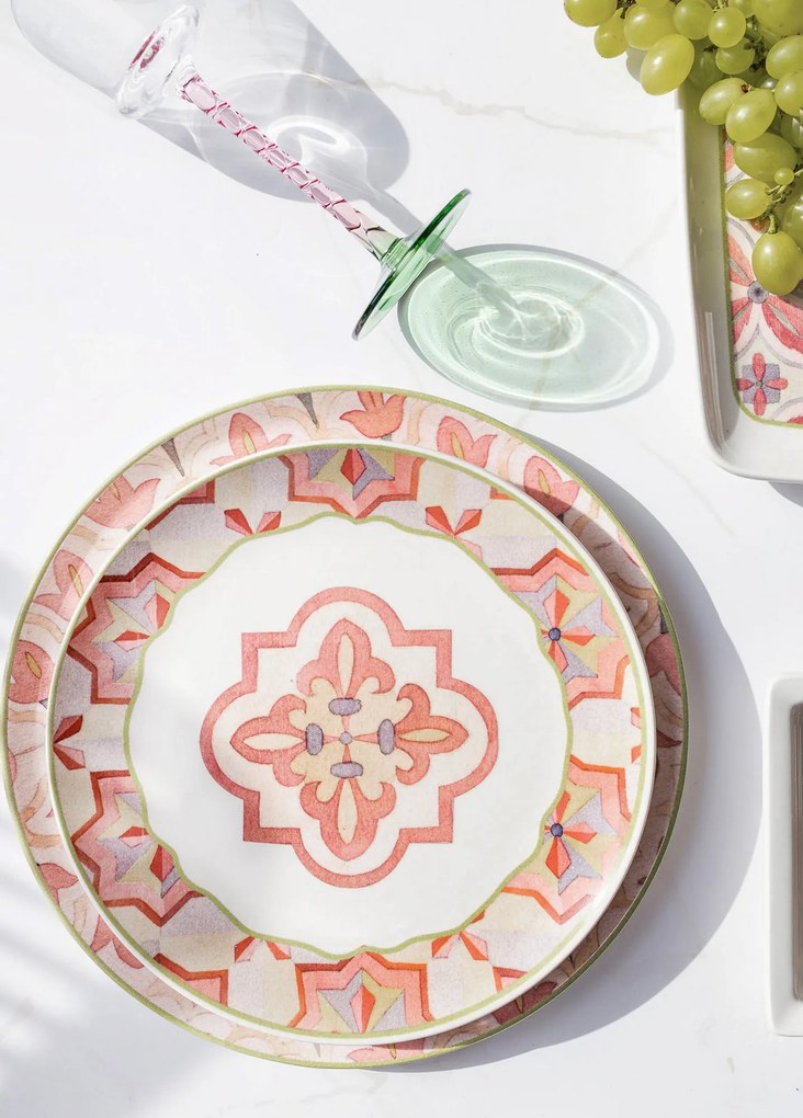 Service Plate DVT0004 Pink