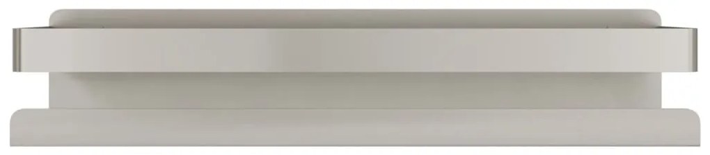 vidaXL Ράφι Μπάνιου 30x10x6 εκ. Βουρτσισμένο Ανοξείδωτο Ατσάλι 304