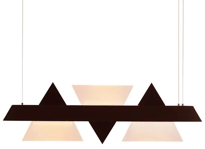 Φωτιστικό Οροφής LED Aca Armstrong DCR39215 Black/Clear