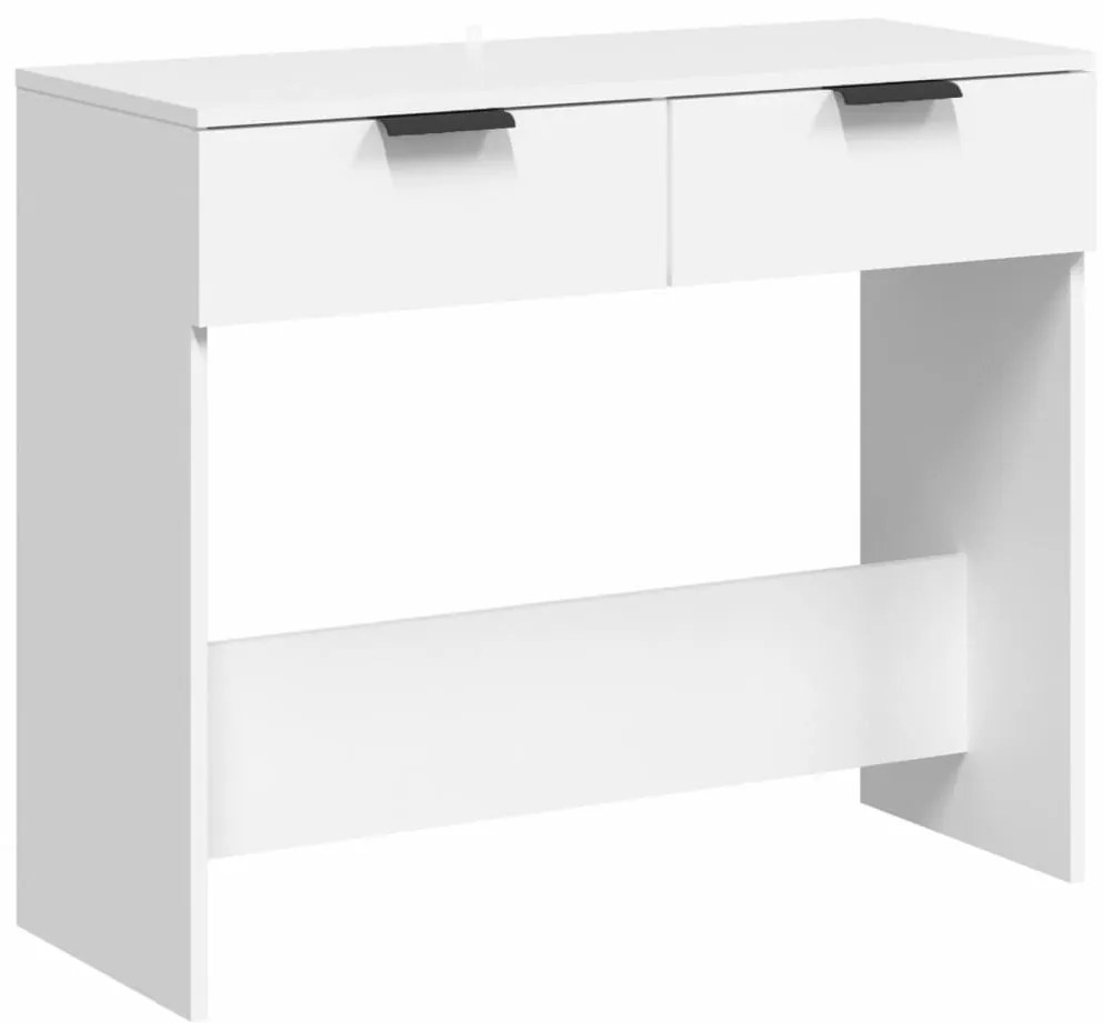 vidaXL Τραπέζι Κονσόλα Λευκό 90 x 36 x 75 εκ. από Επεξεργασμένο Ξύλο