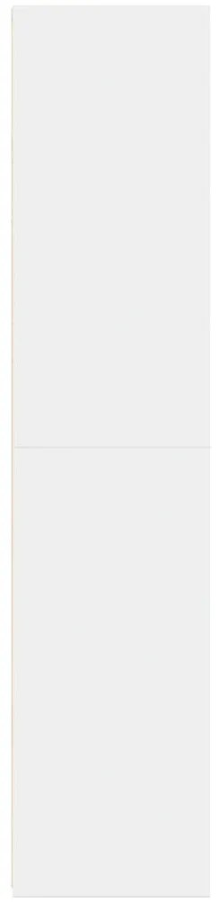Ντουλάπι Λευκό 50x41x185 εκ. Επεξεργασμένο Ξύλο - Λευκό
