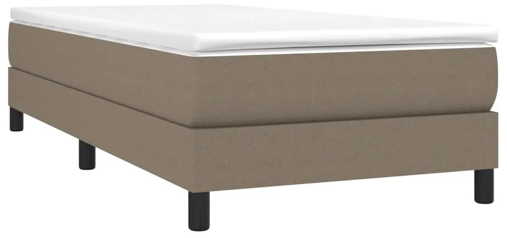 ΠΛΑΙΣΙΟ ΚΡΕΒΑΤΙΟΥ BOXSPRING TAUPE 100X200 ΕΚ. ΥΦΑΣΜΑΤΙΝΟ 3120496