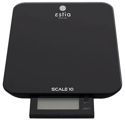 Estia Ζυγαριά Κουζίνας Scale 10 Ψηφιακή Max 10kg Μαύρο 06-12021
