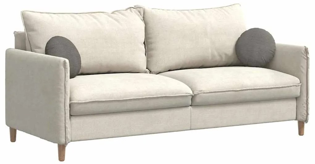 vidaXL Μαξιλάρια καθισμάτων 2 pcs Ανοιχτό γκρι Ø 30 x 13 εκ.