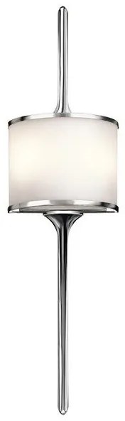 Απλίκα Φωτιστικό Μπάνιου  2xG9  IP44  76cm  Mona Elstead Lighting-KL-MONA-L-PC-Χρώμιο KL-MONA-L-PC