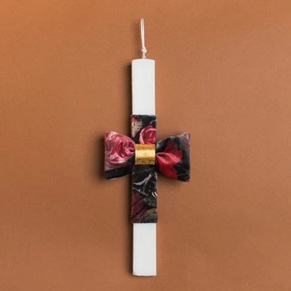 Beauty Home ΛΑΜΠΑΔΑ 33cm ΦΛΟΡΑΛ ΦΙΟΓΚΟΣ ΒΕΛΟΥΔΟ ΠΡΑΣΙΝΟ ΣΕ ΣΥΣΚΕΥΑΣΙΑ ΔΩΡΟΥ