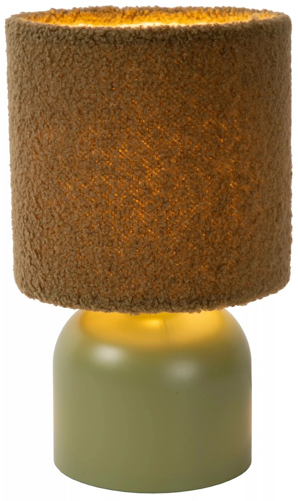 Φωτιστικό Επιτραπέζιο Lucide 10516-01-33 WOOLLY Πράσινο (Green)|Μαύρο Ματ (Black Mat)