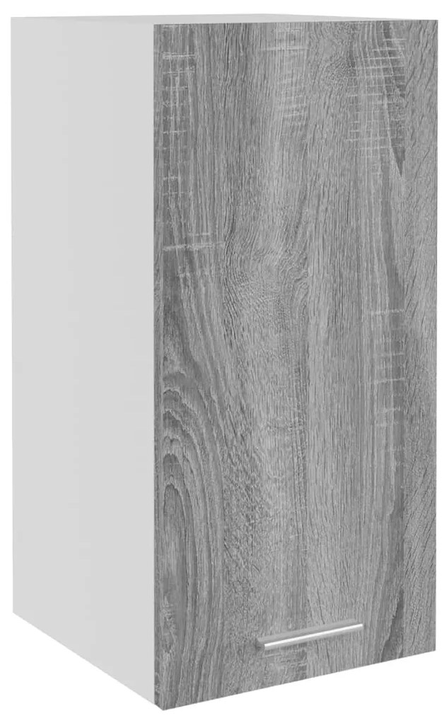 vidaXL Κρεμαστό Ντουλάπι "Lyon" Γκρι Sonoma 29,5x31x60 εκ. από Τεχνητό Ξύλο