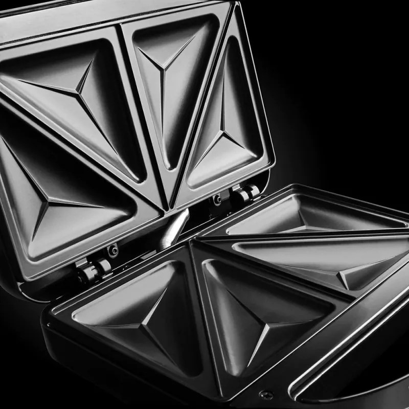 Russell Hobbs Fiesta 24540-56 Τοστιέρα με Αποσπώμενες Πλάκες για 2 Τοστ, 750W, Μαύρη