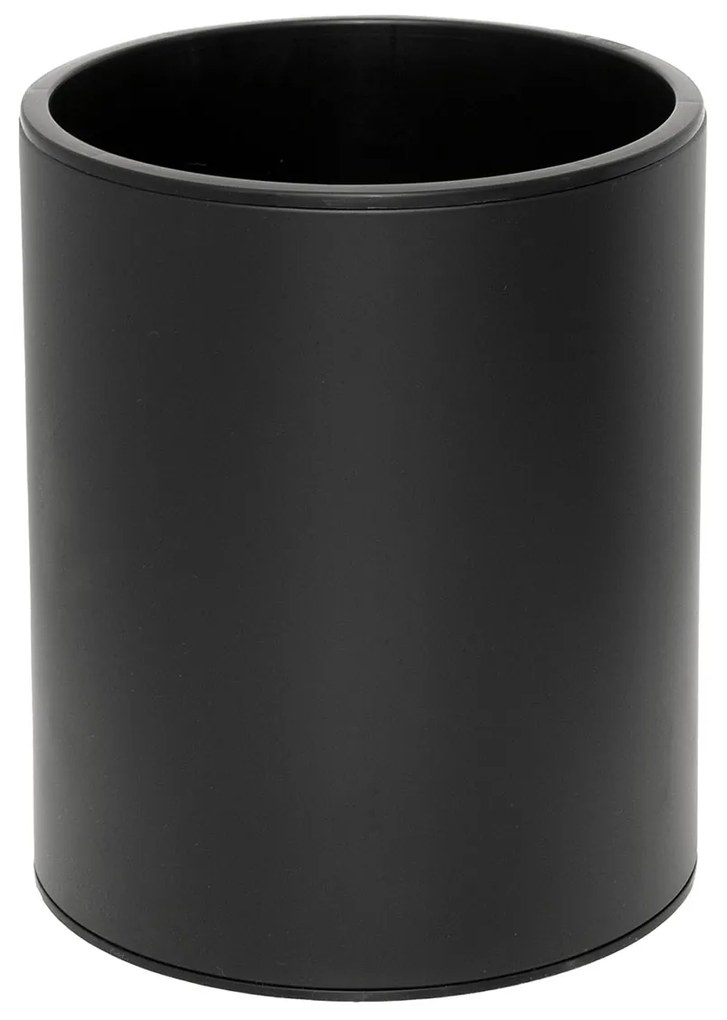Καλάθι Απορριμμάτων (Φ20x24) Pam &amp; Co 6lt 2024-403 Black Matt