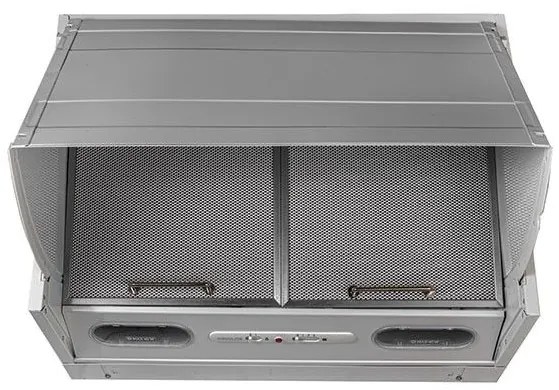 Davoline P140 A SILVER Πτυσσόμενος Απορροφητήρας 59.9cm Γκρι