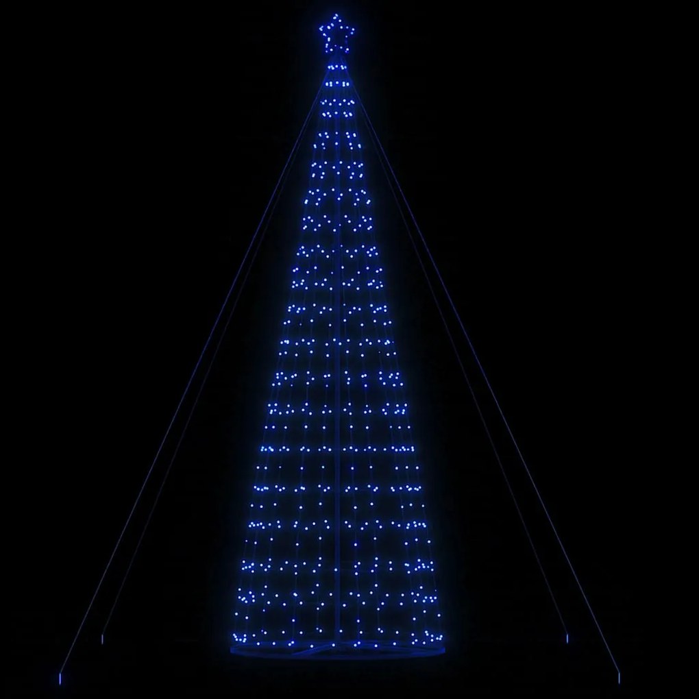 vidaXL Χριστουγεννιάτικο δέντρο LED 1534 LED μπλε 503 cm