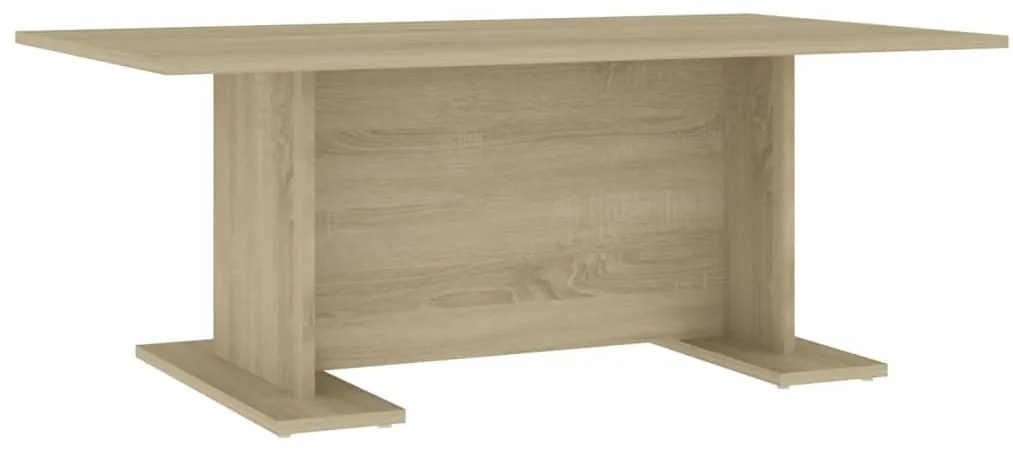 vidaXL Τραπεζάκι Σαλονιού Sonoma Δρυς 103,5 x 60 x 40 εκ. Μοριοσανίδα