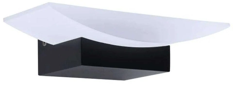 Φωτιστικό Τοίχου-Απλίκα Metrass 98888 20x6x10,5cm 1xLed 5,6W White-Black Eglo