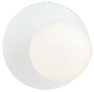 Απλίκα Φωτιστικό Τοίχου 1xE14 Ατσάλι Λευκό OSLO Made in Poland Emibig-1189/K1-Λευκό 1189/K1