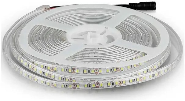 V-TAC Ταινία LED SMD 12V 8W 800lm/m 120LEDs/m 120° IP65 Φυσικό Λευκό 212044 (5 μέτρα)