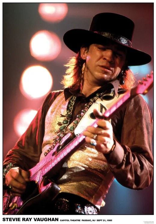 Αφίσα Stevie Ray Vaughan - New Jersey 85