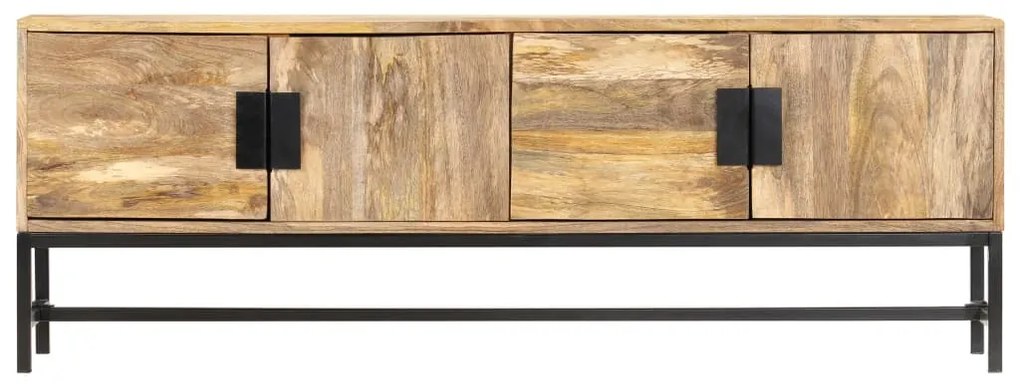 vidaXL Έπιπλο Τηλεόρασης 140 x 30 x 50 εκ. από Μασίφ Ξύλο Μάνγκο