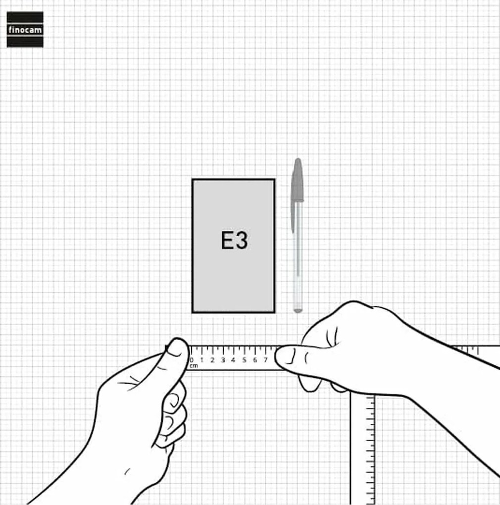 Ατζέντα Finocam OPAQUE Μπλε Mini 7,9 x 12,7 cm 2026