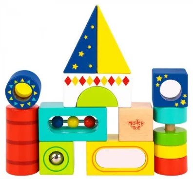 ΞΥΛΙΝΑ ΤΟΥΒΛΑΚΙΑ TOOKY TOY TL717 MULTIFUNCTION BLOCK 6972633370383
