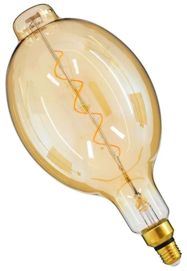 Λαμπτήρας Led Soft Spiral Filament 99170 BT180 E27 10W 860lm Dimmable Honey GloboStar